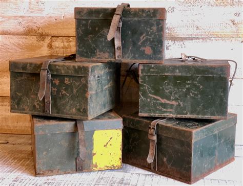 Vintage Army Metal Box 